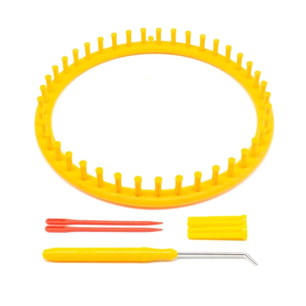 DIY Round Knitting Loom Weaver Adults Knitting Device Weaving Scarf Sweater Hat Shawl Sock Hat Scarf Scarves Maker