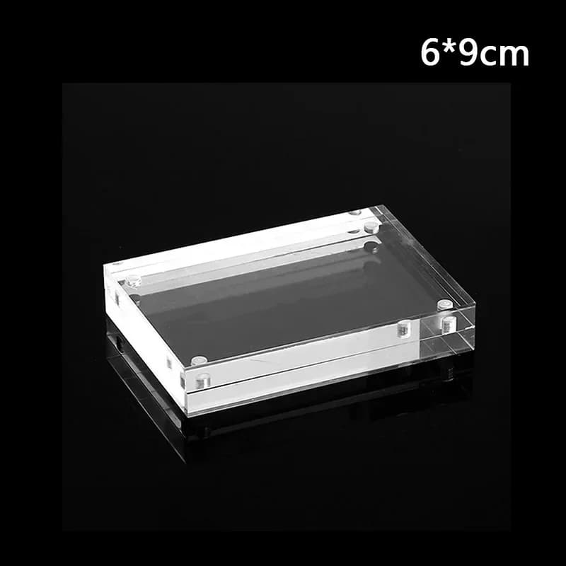 Christmas Gift Acrylic Transparent Photo Frame Creative Frame Bedroom Decoration 55x82mm 60x90mm 75x105mm 100x150mm