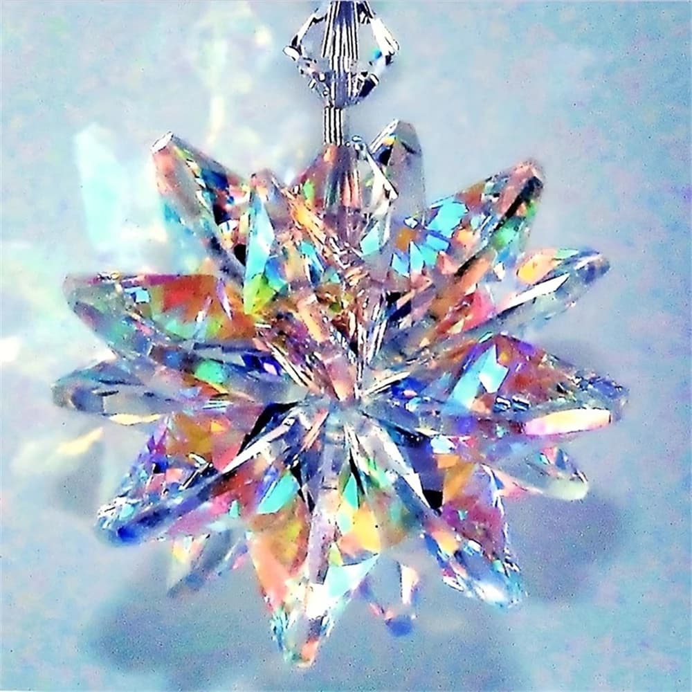 1pc Suncatcher For Window Hanging Office Rainbow Maker Gift For Her Aurora Crystal Beads Pendant Window Hanging Decor