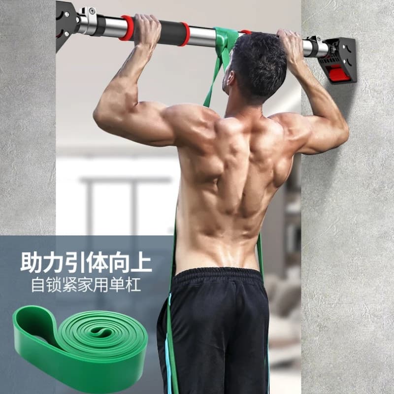 Home Gym Strength Training Equipment With Horizontal Traction Bar For Adjustable Door