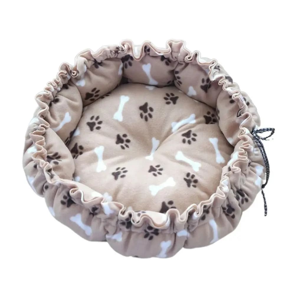 Letto per cani, panno per casa, cuccia invernale per gatti, peluche, caldo, per gatti, morbido, rotondo, morbido, per gatti, zucca, nido per cani