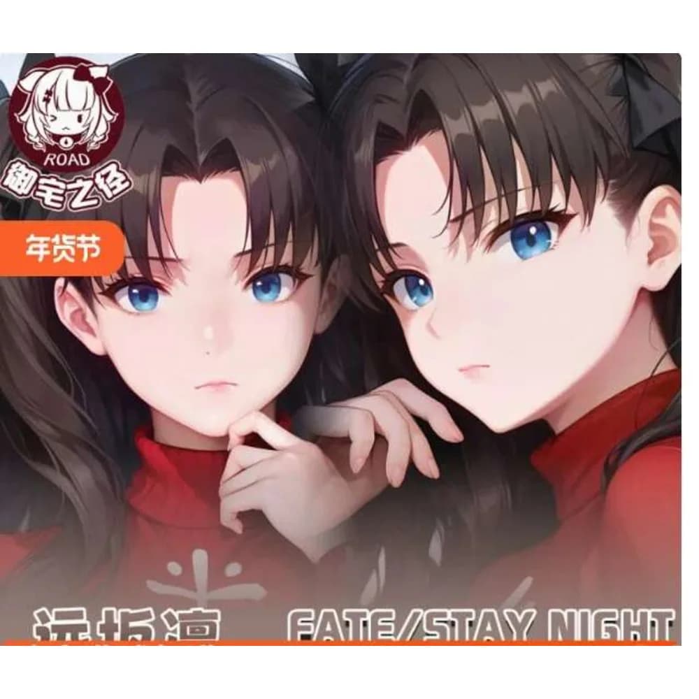 Fate/stay Federa for the night body Tohsaka Rin Sexy Dakimakura that embraces the Japanese pillow Otaku Loli Anime. Gift covers Y