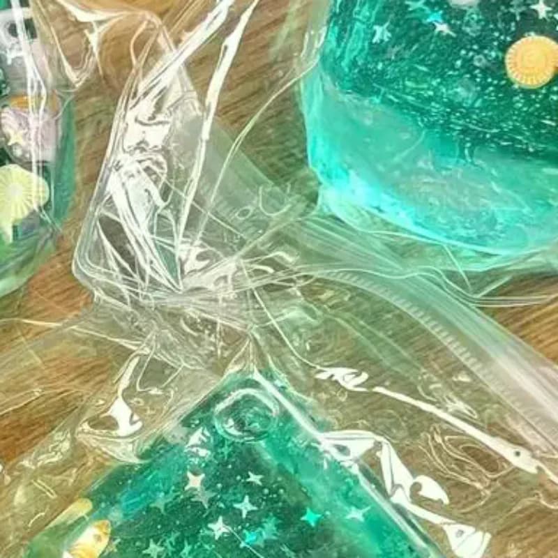 Giocattolo cubo sensoriale Ocean di Taba, 1 palla antistress squishy a lenta crescita, regalo di rilassamento agitato per bambini e adulti