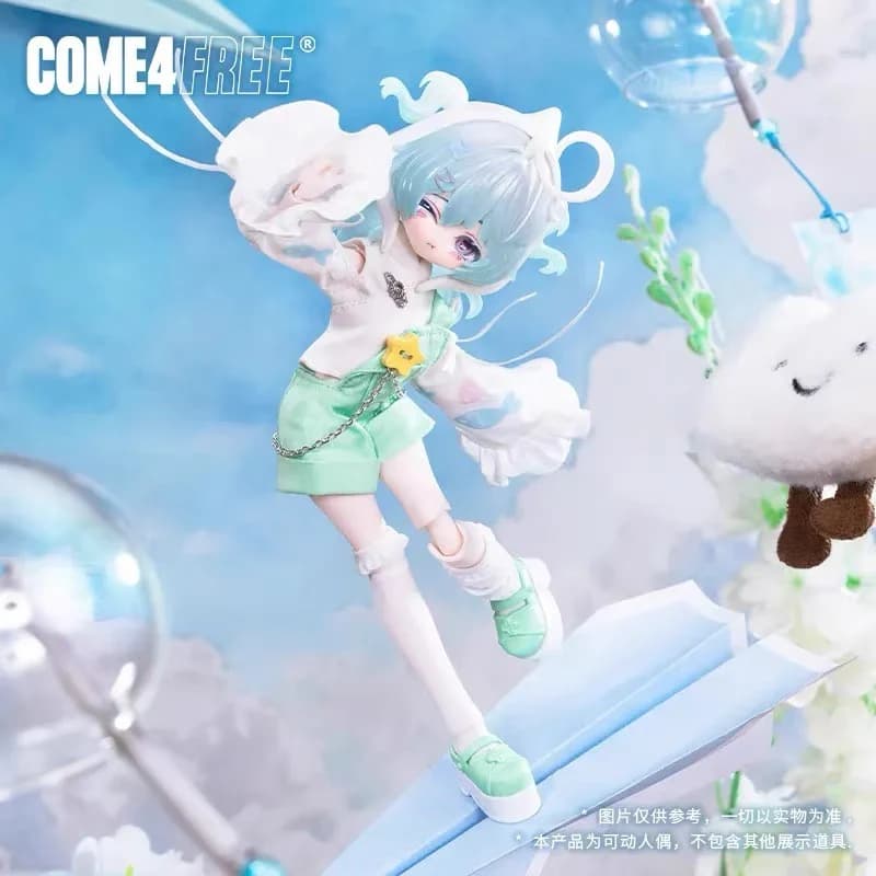 Action Figure BJD Scala 1/8 Mitian Terza Generazione Fortune Sign Spirit Blind Box, Giocattolo Anime Trendy, Decorazione da Scrivania, Regalo