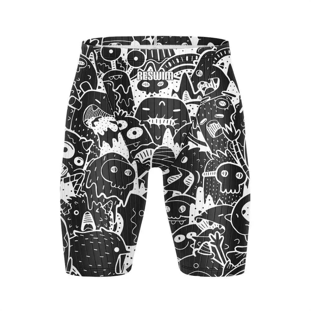 2026 Swim Jammers Men's Resistance Athletic Training Swimwear Beach Swimwear Summer Swimwear Jammers Collant Surf Shorts