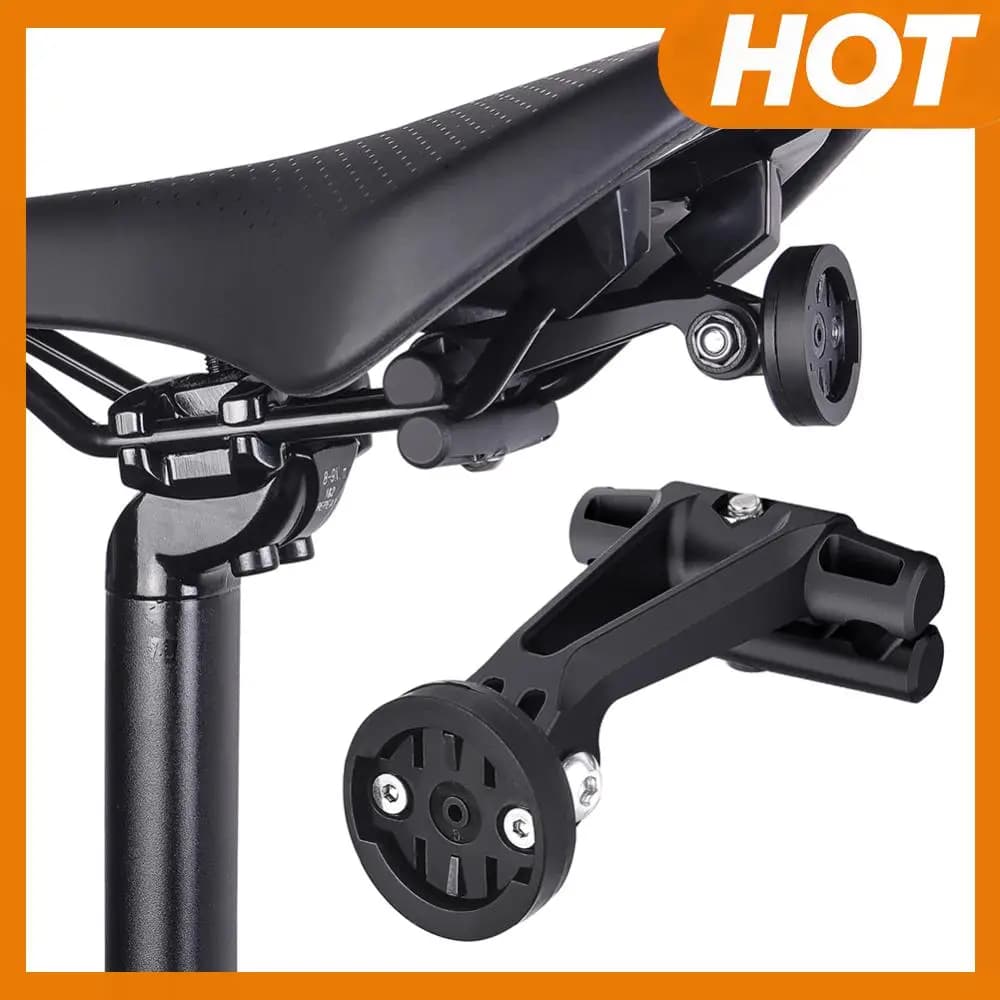 Support for Bicycle Rear Light, Mounting to Seatpost, Anti-slip, for Garmin Varia Radar/Action Camera