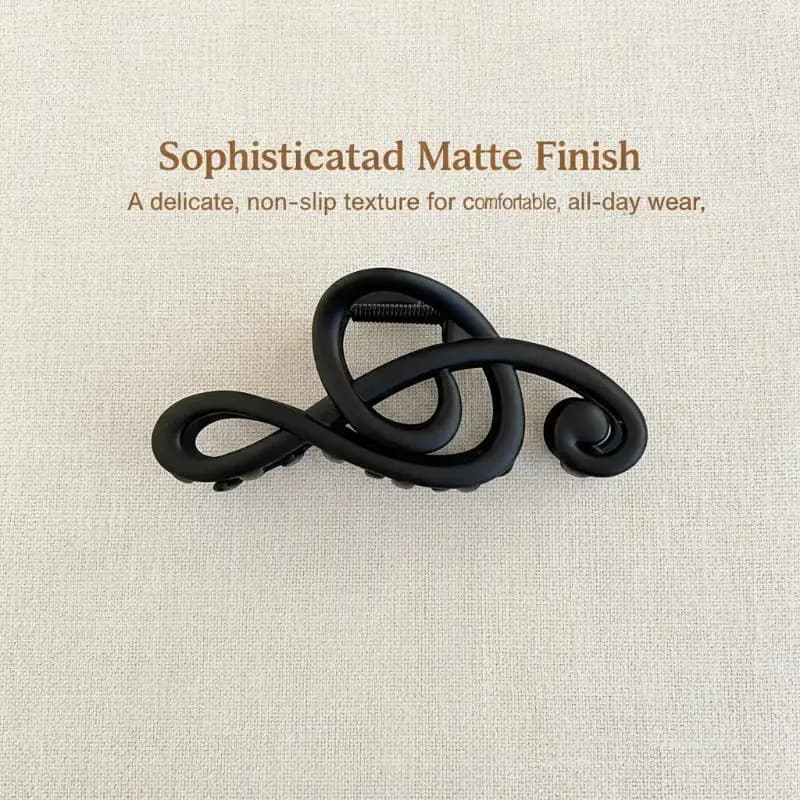 Fashion Musical Note Hair Claw Clip Creative Minimalist Shark Clip 1PC for Secure Hair Styling and Daily Fashion Looks