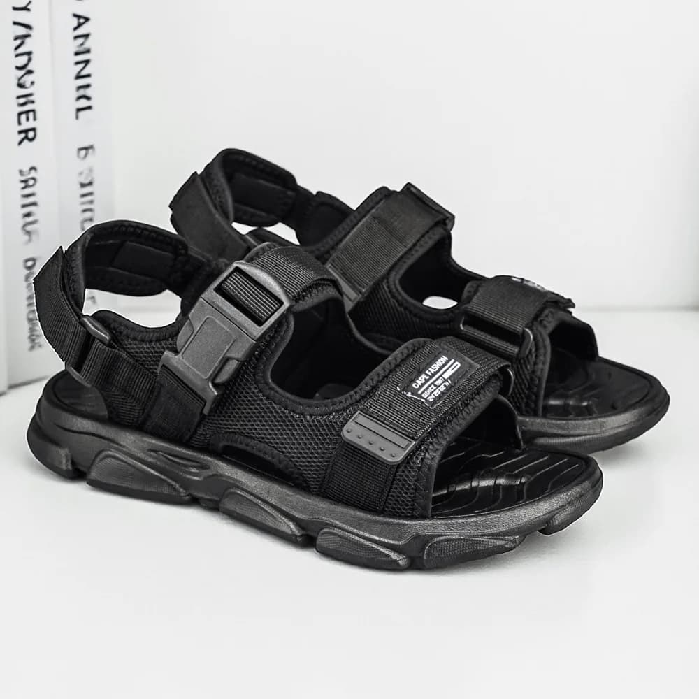 Sandali Sportivi da Uomo Y2K 2026 Nuovi con Cinturino Regolabile, Suola Spessa Antiscivolo, per Escursionismo Outdoor, Traspiranti, Scarpe Estive da Spiaggia