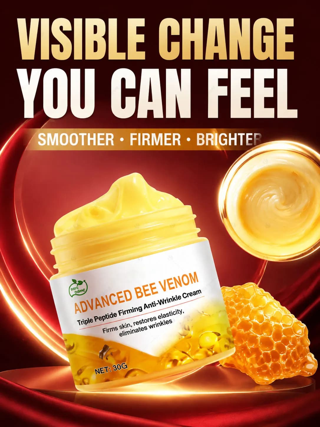 Collagen Face Cream Brightening Moisture Care Formula for Women’s Daily Skincare and Beauty Routine