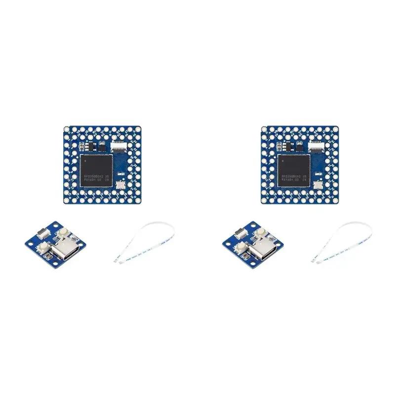 【NOVITÀ!】 2X Scheda Core RP2350 Core2350b per Raspberry Pi, Dual-Core, Dual Architecture, 8MB PSRAM con Scheda Adattatore USB