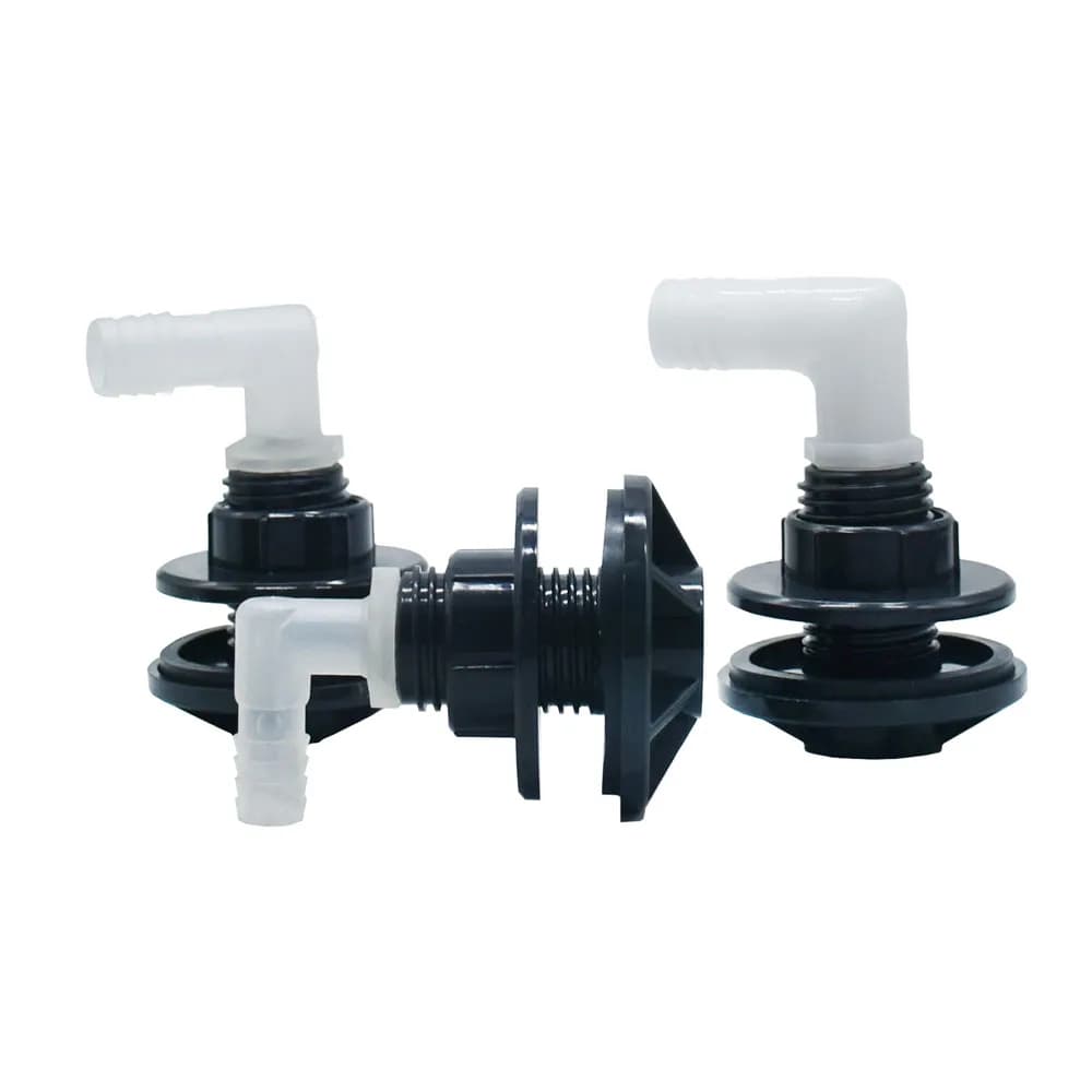 12mm 16mm 19mm Water Tank Faucet Connector for Flexible Hose Rain bucket Adapter for Faucet Tank fitting for 90 degree garden hose