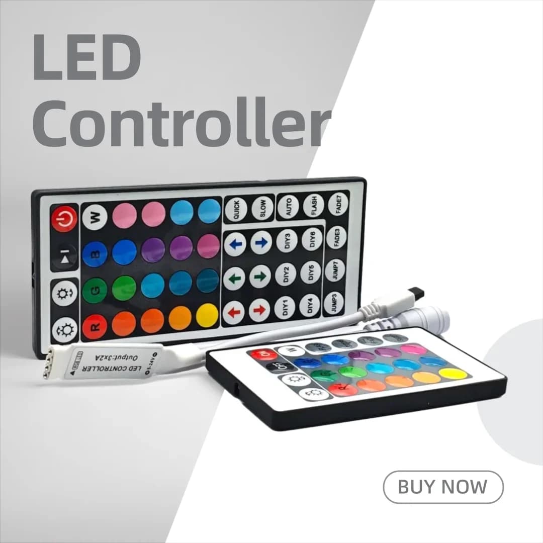 LED Strip RGB Controller Mini 3 24 44 Keys USB Connector IR Remote Control Dimmer for 5050 2835 RGB LED Strip Light TV Backlight