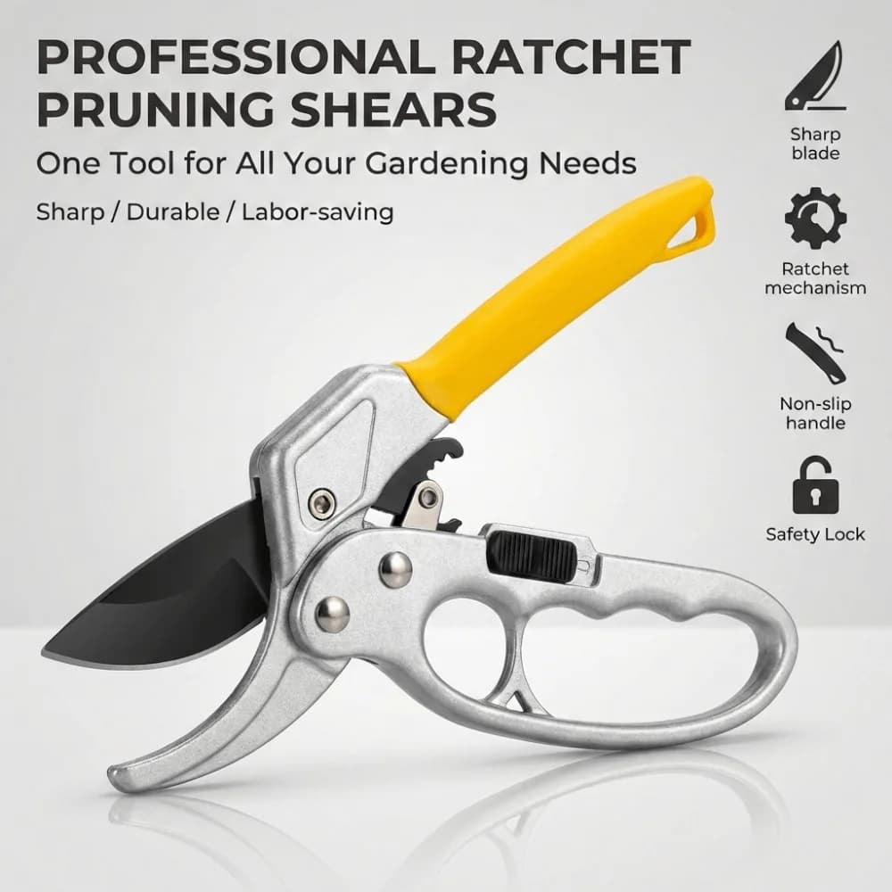 1 pc hatch pruning scissors, ultra sharp garden shears for pruning, picking and shaping, gardening accessories