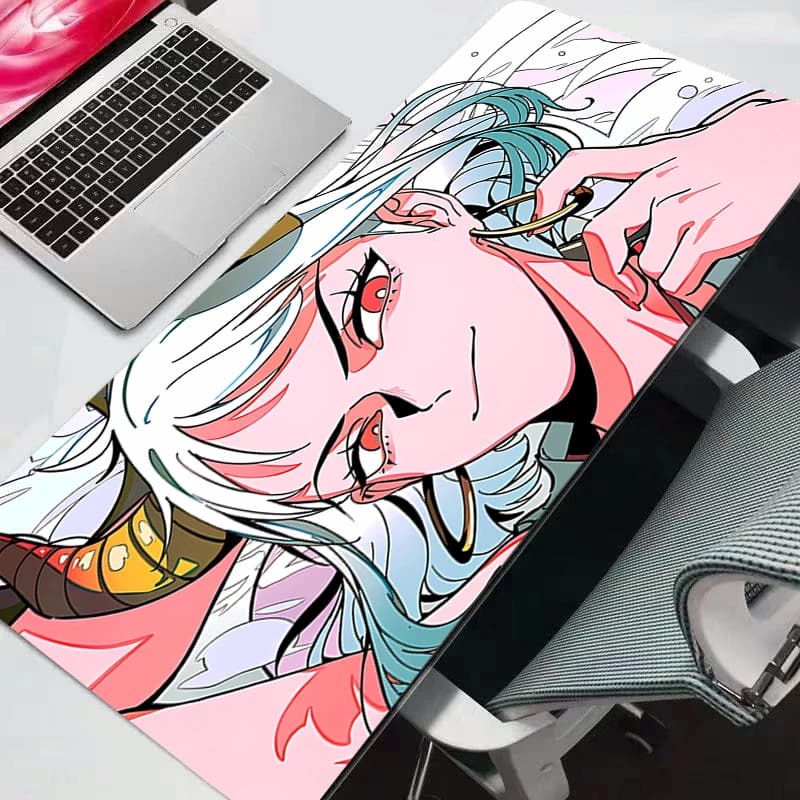 Tappetino per mouse One Piece per tastiera computer 900x400, grande tappeto da gioco, accessori per mousepad, tappetino da scrivania per PC gamer, durevole, anime