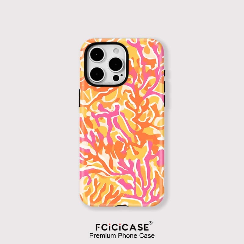 Fcicicase Custodia Fonda magnetica per IPHONE 16 Pro Max 15 14 13 12 11 PRO Plus Custodie per verniciatura antiurto in TPU acrilico a doppio strato