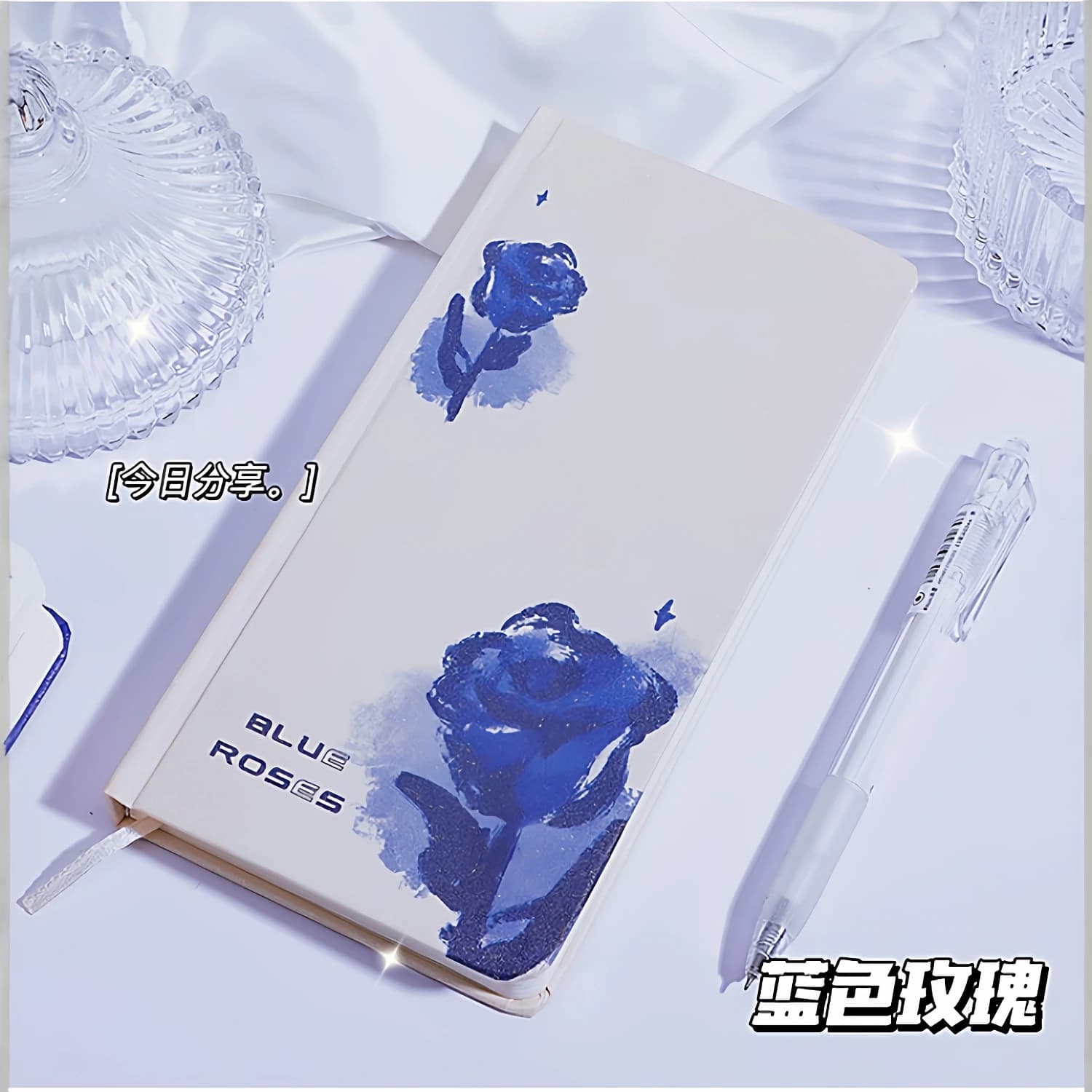 Flower A6 Notebook Grid Weekly Schedule Planner Notebook Hard Cover Memo Square Grid Inner Pages for Organizing And Planning