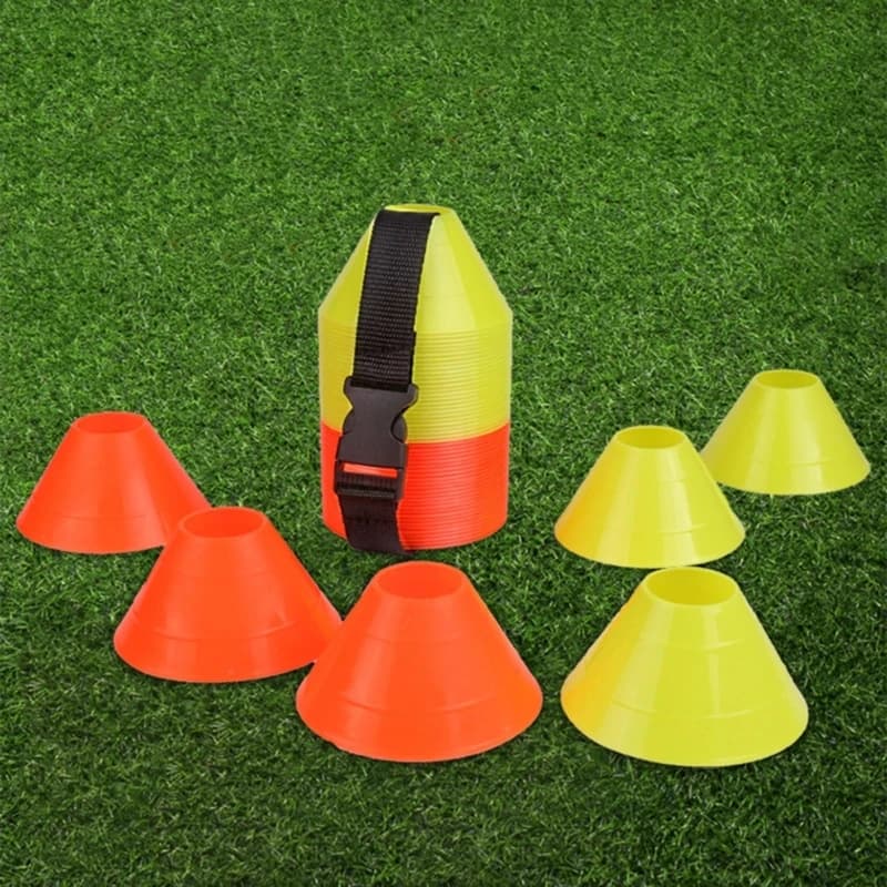 Coni spaziali per allenamento Multi-Sport con cono da calcio Mark Disk da 10 pezzi per lo Sport di calcio 24BD