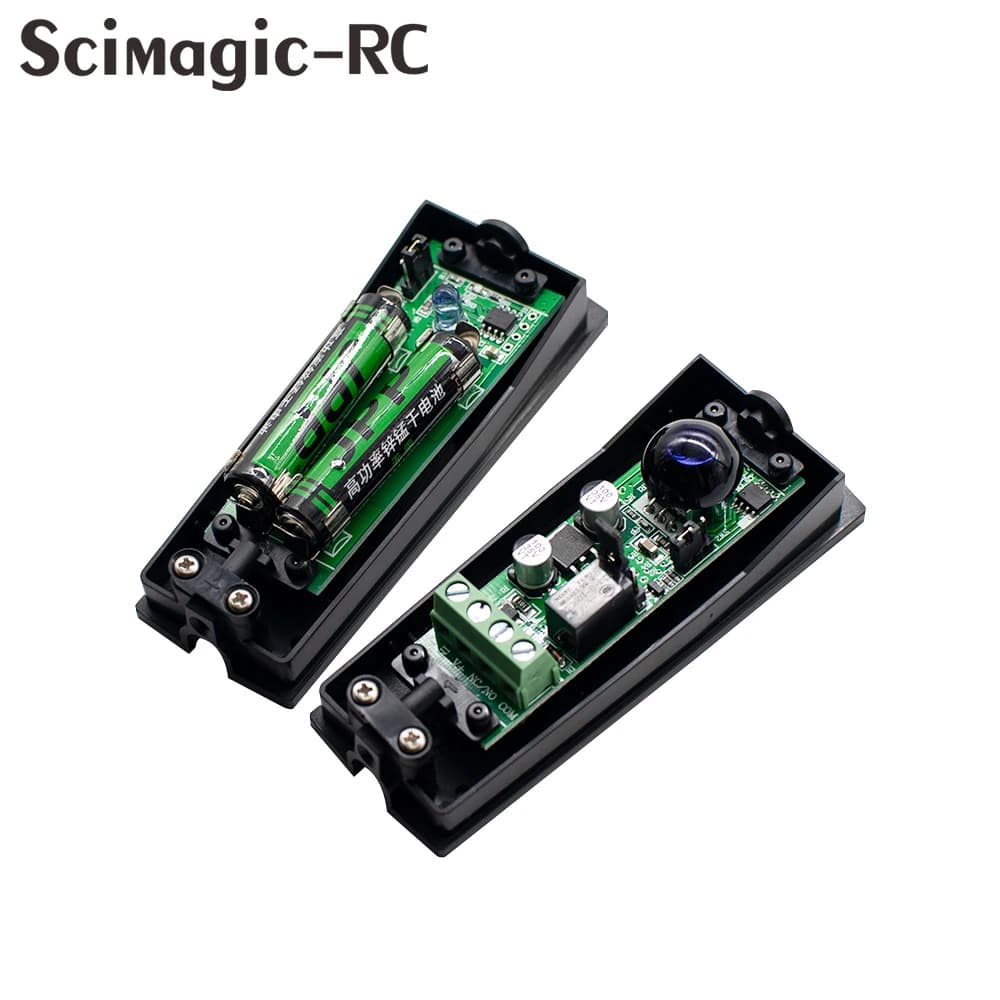 Sensore a Infrarossi di Sicurezza IP54, Fotocellula per Cancelli e Porte da Garage DOORHAN SOMMER Marantec PUJOL DITEC