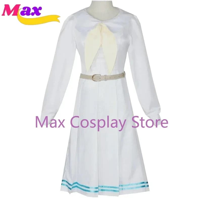 Unisex Anime Cos BEASTARS Haru Rabbit Short sleeves Cosplay Halloween Christmas party Set Unisex Dresses Custom Size