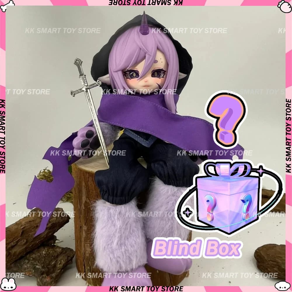 In Magazzino Dedicato Alla Luna Per La Luna 1/12 Mjd Cieco Scatola Kawaii Giunti Mobili Action Figure Bestia Corpo Bambola Ornamento Regali giocattoli