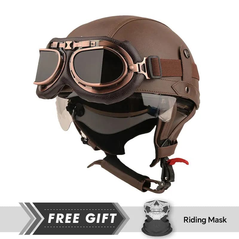 Caschi Moto leggeri sicurezza equitazione Crash copricapo mezza faccia casco Capacete De Moto DOT certificazione mezzo casco