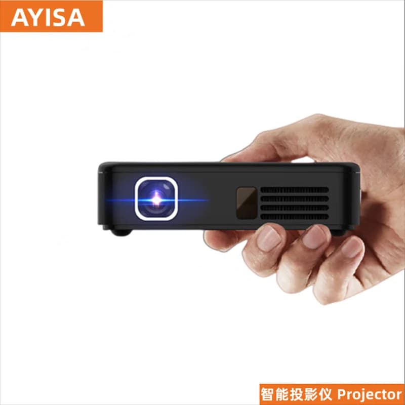 D13 4K Android7.1.2 Mini proiettore dlp smart handheld beamer 8000mAh batteria HD 1080P Home Proyector Miracast Airplay Eshare