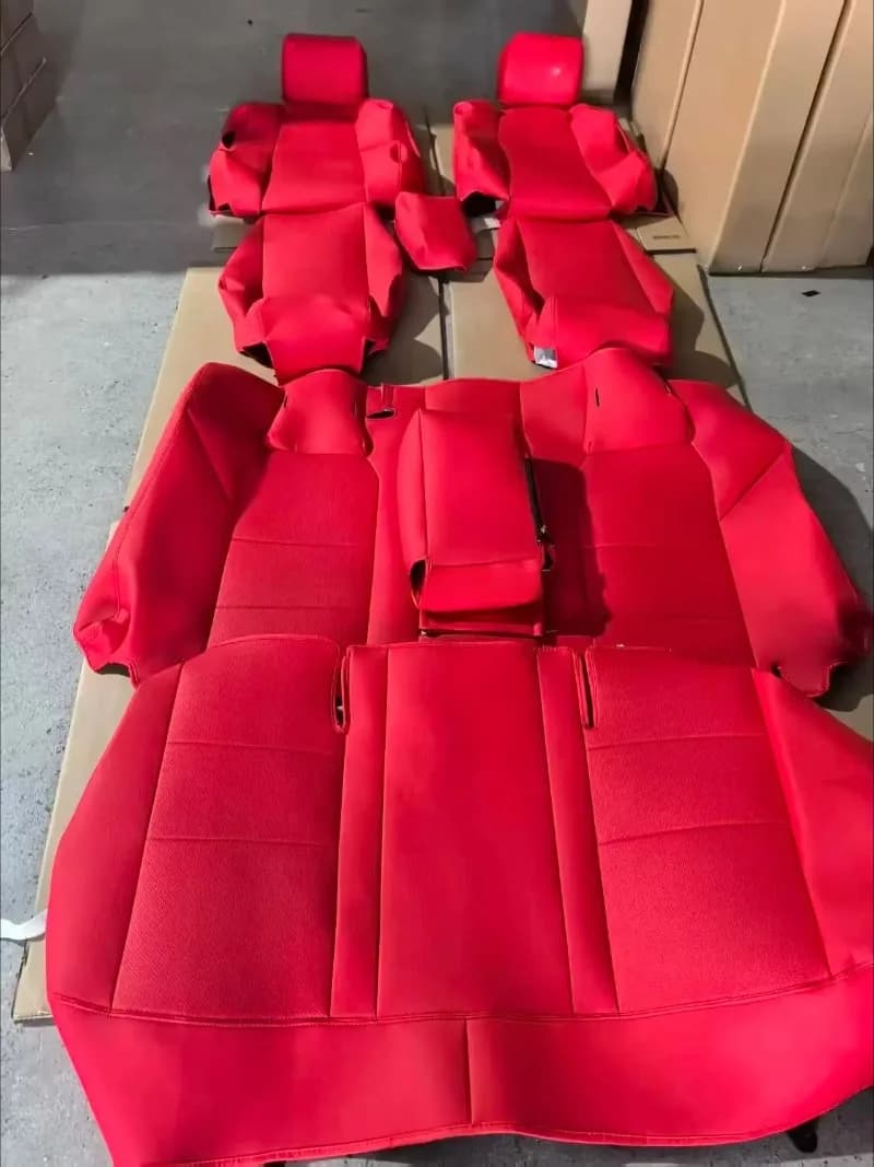 Car Accessories Wholesale Universal Size Design Car Seat Protector Cover New Design Full Set Car Seat Covers