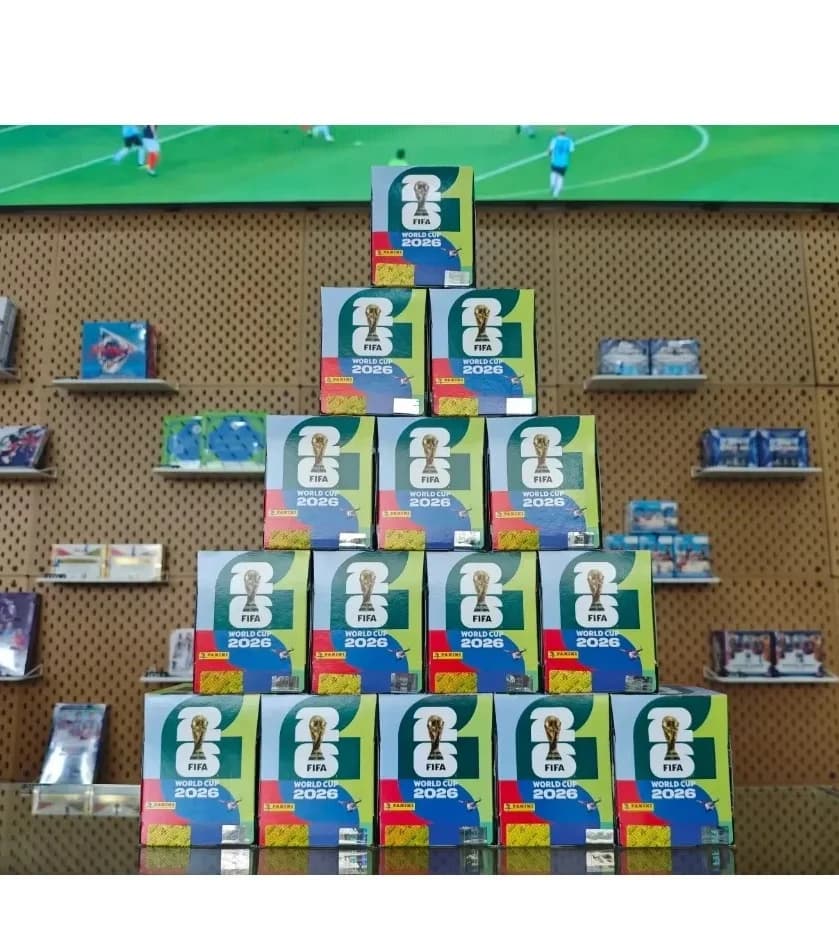 Hot Genuine Panini 2026 FIFA World Cup Official Soccer Stickers Card Original Box Limited Sticker Album Collect Football Tcg Toy