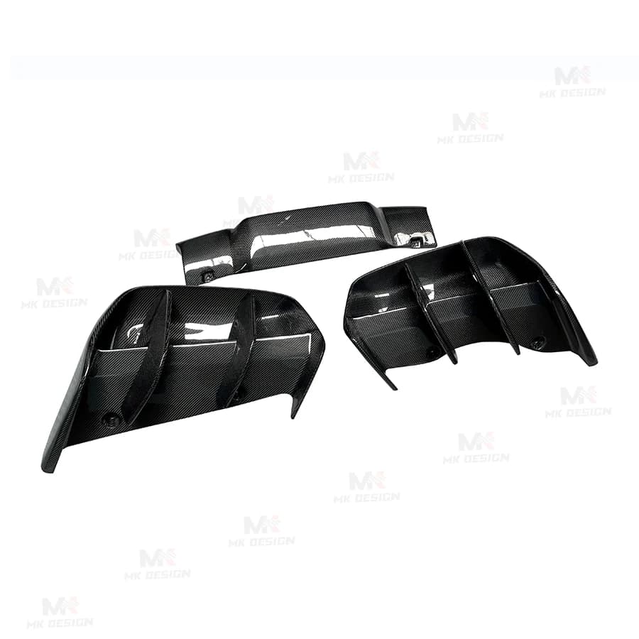 Real Carbon Fiber Rear Bumper Lip Diffuser for BMW I8 2014-2020 Rear Diffuser Bumper Lip Body Kit Car Accessories