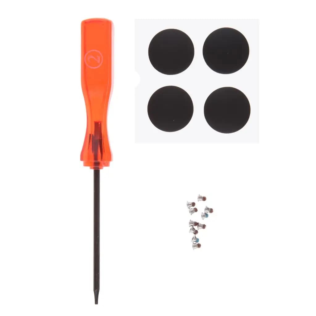 Viti di ricambio Kit cacciavite Accessori per riparazione laptop in metallo Piedini in gomma compatibili con MacBook Pro Retina A1425 A1502