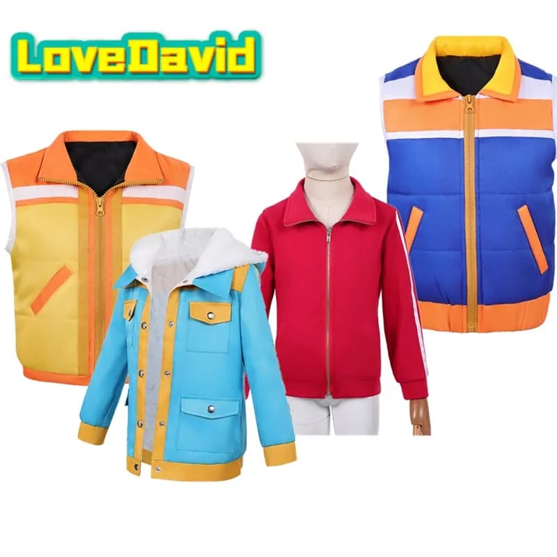 Cappotto Cosplay Max Mayfield, Giacca Holly Wheeler, Costume Dustin Mike, Gilet, Abito da Carnevale Fantasia 1985, Travestimento Halloween