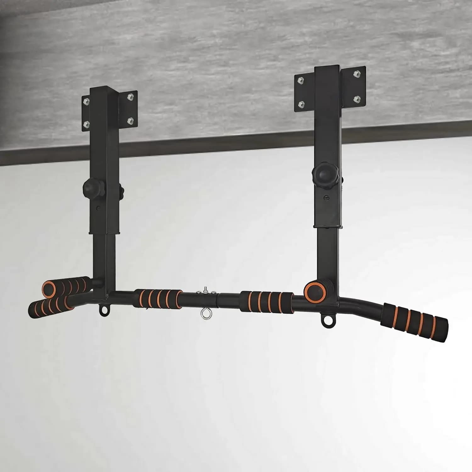 Wall mounted traction bar Traction bar Multifunctional dive station for indoor home gym workout, traction bar for assembly on union