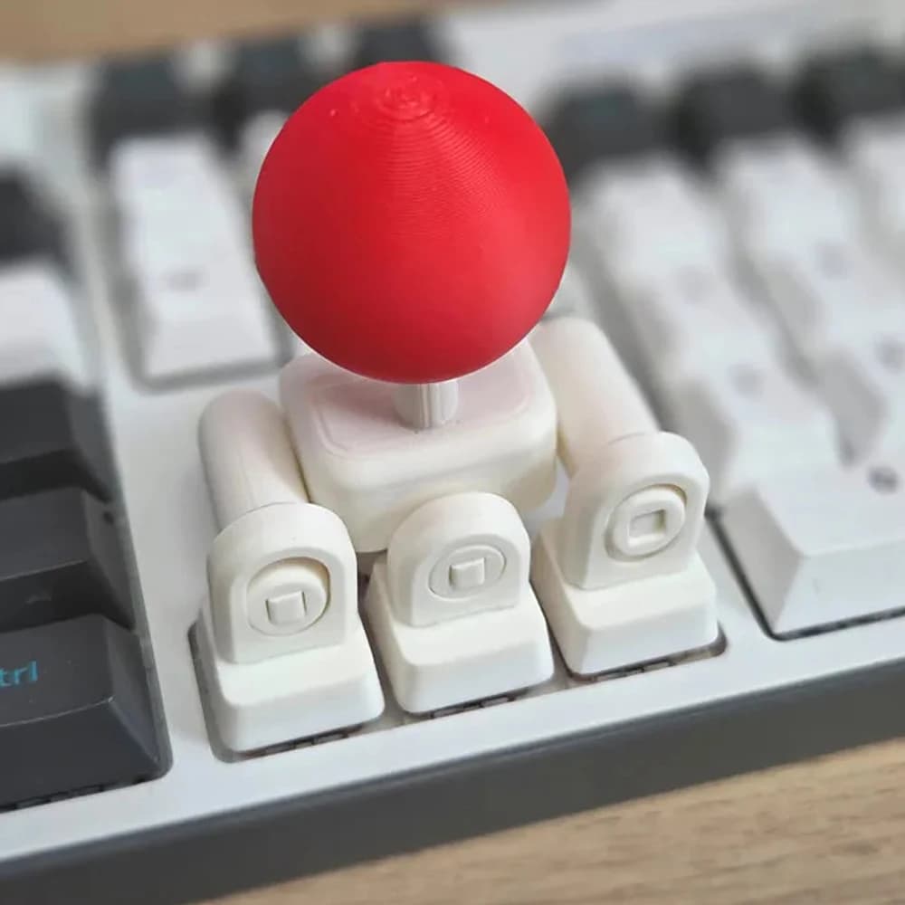 Joystick per Tastiera Stampato in 3D, Modifica Tasto Direzionale a 4 Vie per Tastiere Meccaniche da Gaming, Controller a Freccia di Facile Installazione