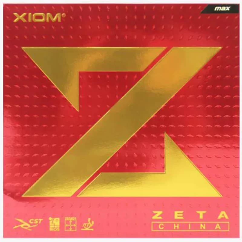 XIOM ZETA CHINA 79-068 ping pong pad rubber, with sticky dots, for fast attack and loop.