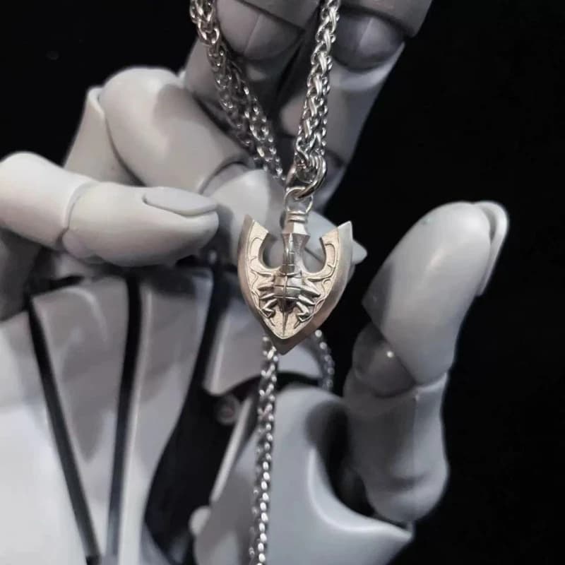 Collana Cosplay Anime Jojo Golden Wind Diamond is Unbreakable The Beetle Arrow, Ciondolo Punk, Girocollo, Accessorio Gioiello