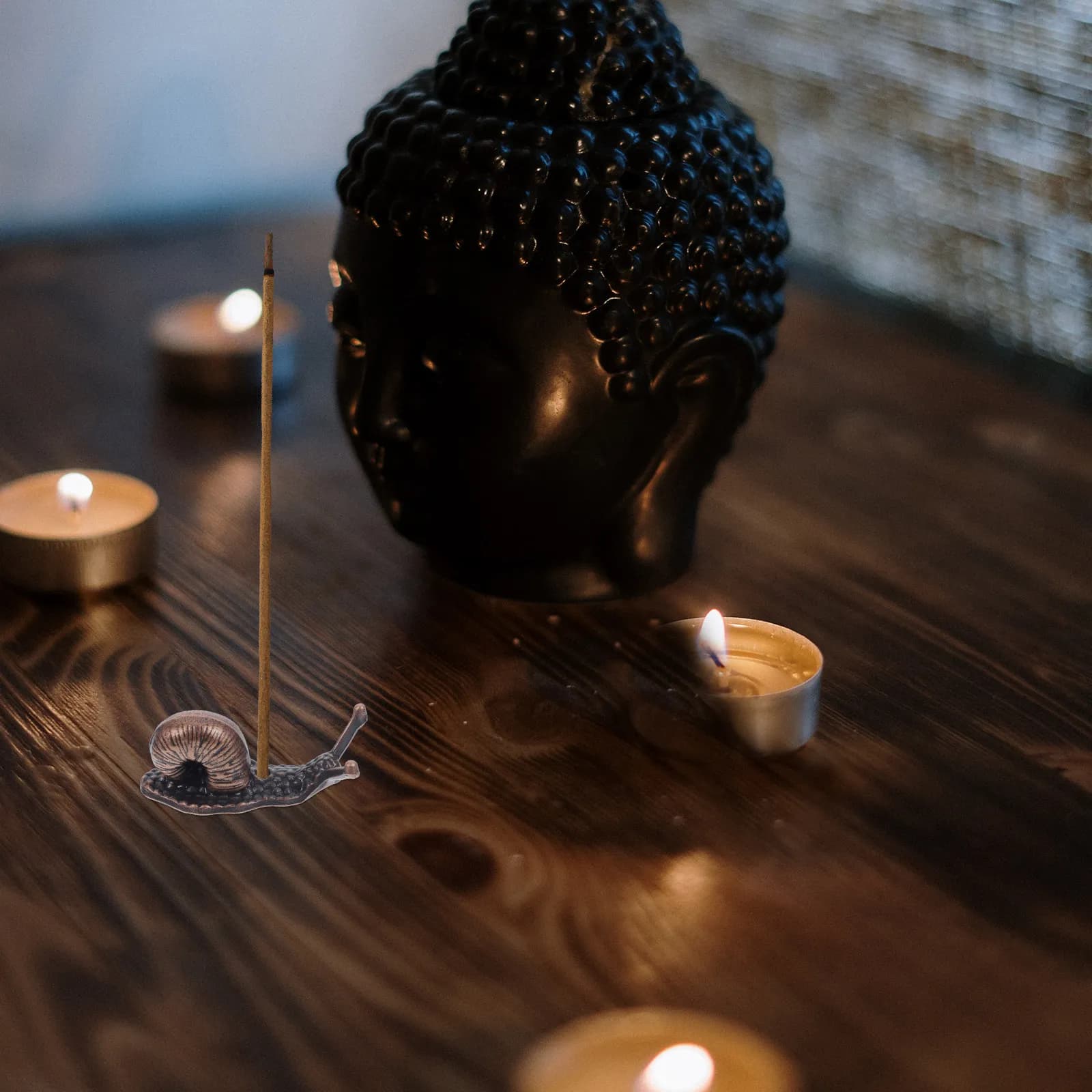 3Pcs Mini Animal Incense Holder Stick Burner Creative Aromatherapy Ornament Desktop Censer Home Decoration Metal Incense Burner