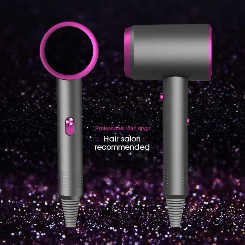 Professional salon hair dryer with portable ion and thermal protection for domestic hotel travel, for domestic use and in hotel