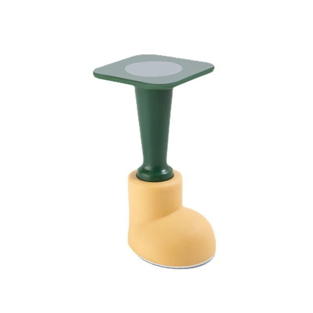 Creative Mute Door Stoppers Wall Protection Safety Shock Absorber Door Handle Shoe Shape Bumpers Security Door Stops