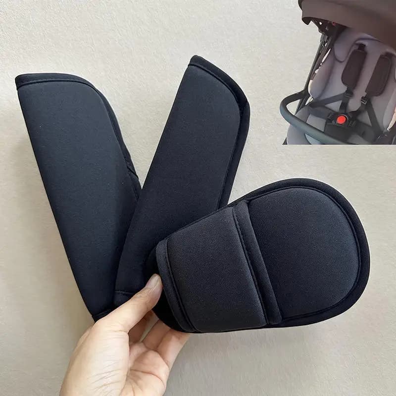 Cuscinetti Universali per Cinture di Sicurezza Auto e Passeggino, Protezioni Morbide per Spallacci