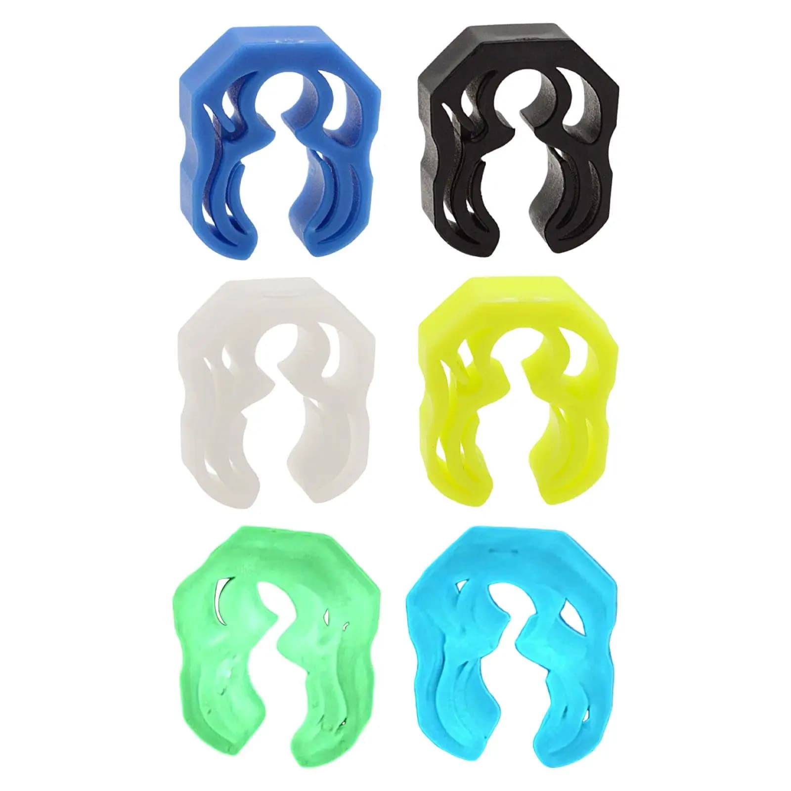 Compact Diving Quick Release Hose Retainer Clamp for Snorkeling Equipment Underwater Activities
