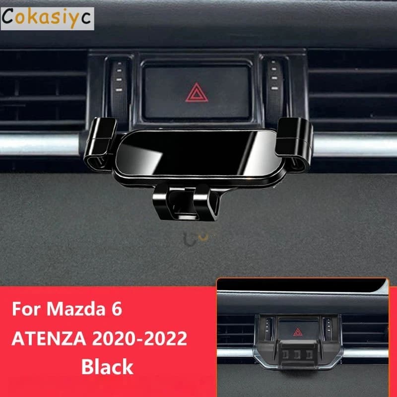 Car Mobile Phone Holder for Mazda 6 ATENZA 2022 2021 2019 Raptor Mounts Bracket GPS Stand Rotatable Support Accessories