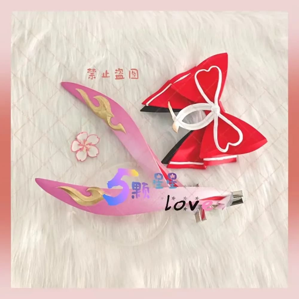 Honkai: Star Rail Evanescia - Accessorio per Cosplay, Copricapo Stampato in 3D, Ornamenti per Capelli, Oggetto di Scena per Fiere a Tema Fumetti, Regalo