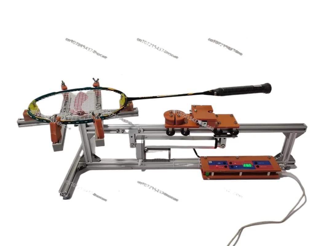 Macchina Elettrica per Incordare Racchette da Badminton, Accessori per Racchette da Badminton, Attrezzatura Sportiva, Accessori per Racchette da Tennis, Filo per Incordatura