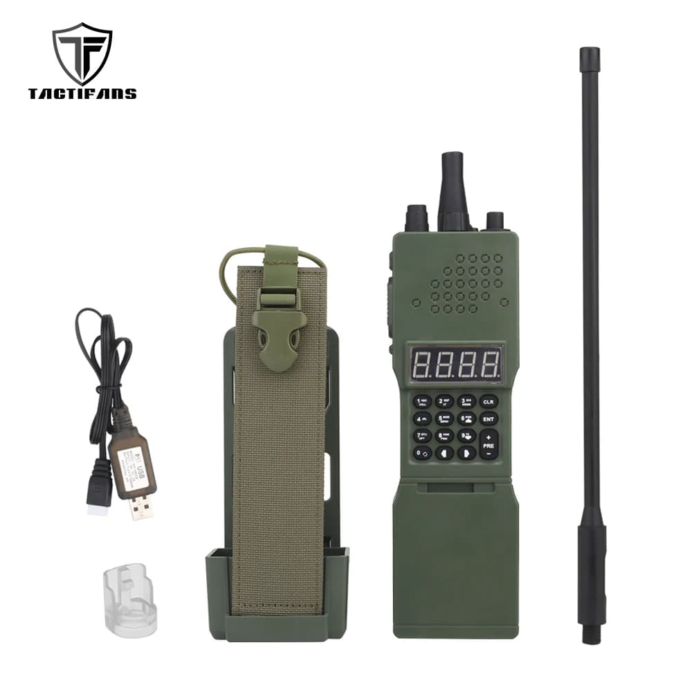 Tattica BB Sfere Caricatore Scatola Conteggio Elettrico PRC-152 Modello Radio Custodia Compatibile MOLLE Vest Airsoft M4 5.56 BBs Custodia