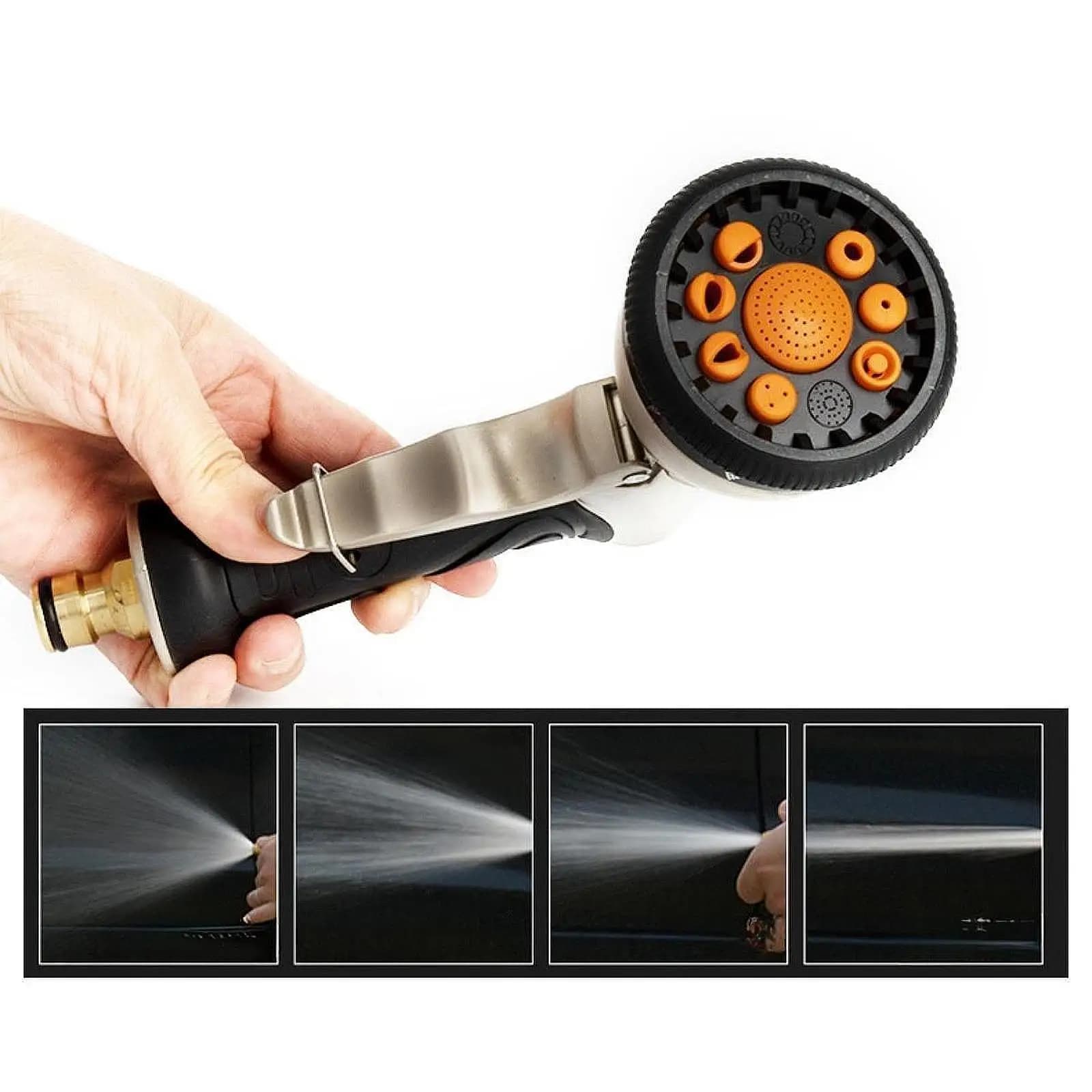 Water-tight water sprayer for lawn multifunctional patio