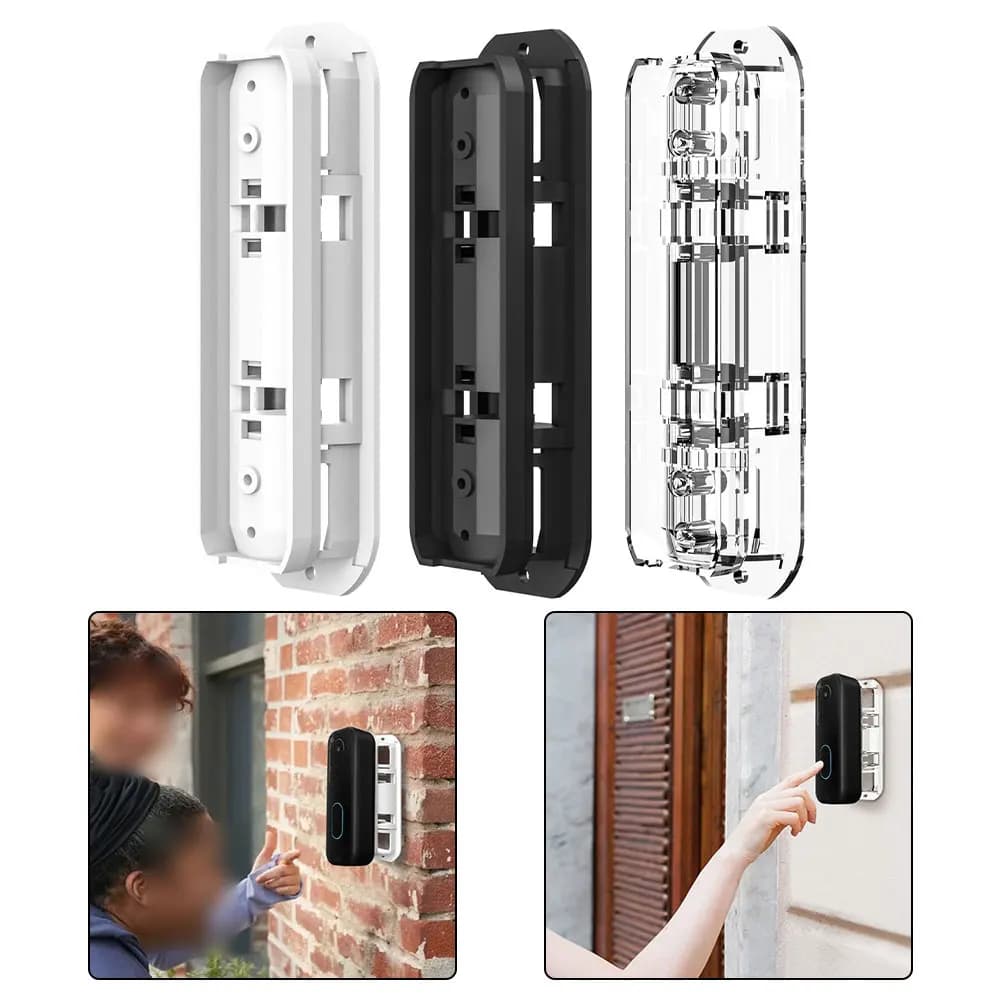 Supporto antifurto regolabile per nuovissimo per campanello video Blink ABS 13 * 3.7 * 2.2 cm Parte di sicurezza per supporto campanello video antifurto