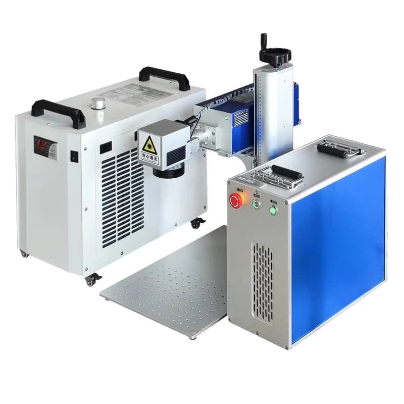 Laser Marking Machine 30W 50W Fiber/CO2/UV 3W 10W 3W Printer/Incision for Metal Glass Plastic Wood