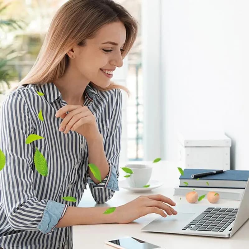 Diffusore di olio Legno Legno a forma di uovo Olio Aromaterapia Diffusore Fragranza portatile Deodorante per ambienti Piccola decorazione domestica per vivere