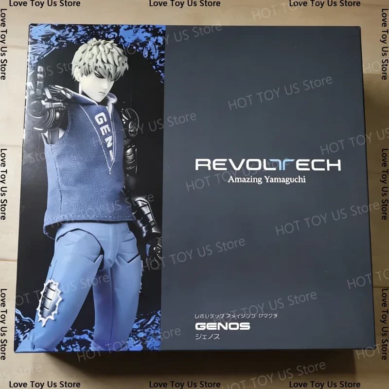 Nuove Action Figure Anime One-Punch Man Ko Genos Kaiyodo Revoltech Yamaguchi, Modelli Snodabili, Statuette Giocattolo, Regali