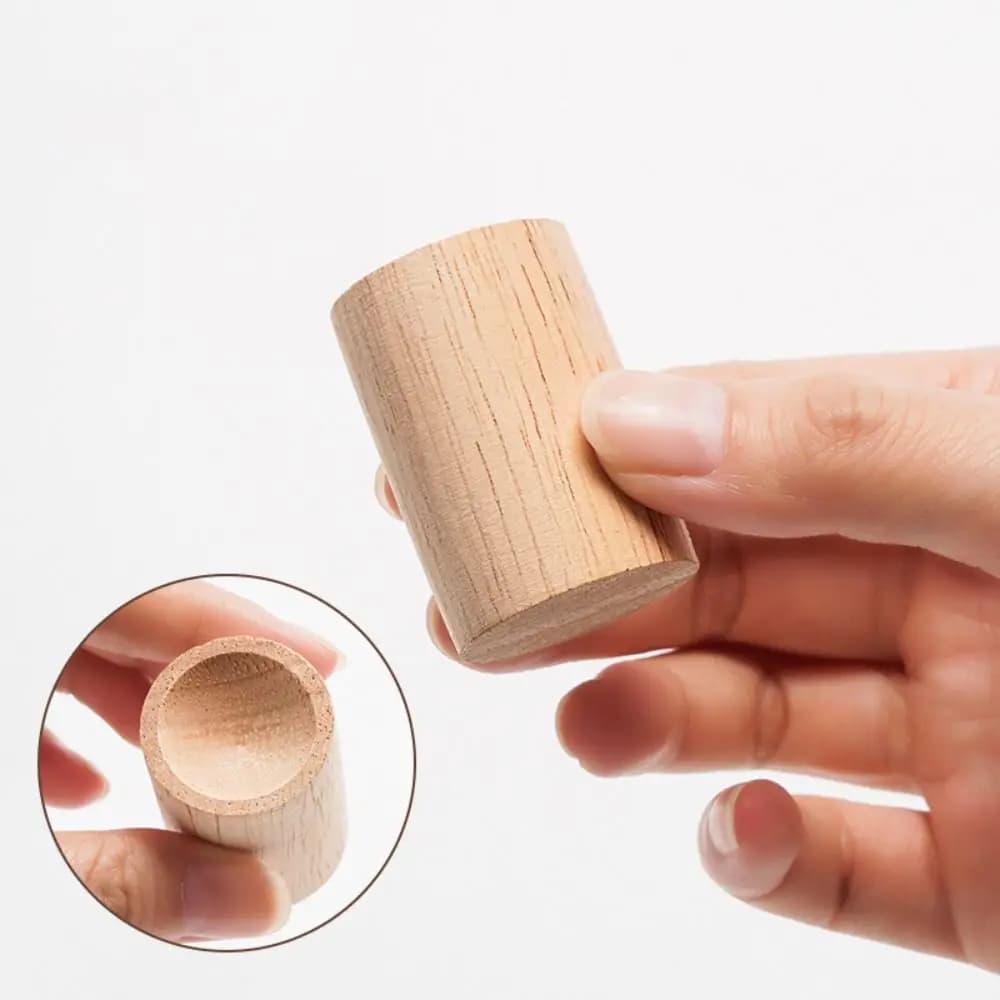 Diffusore di oli essenziali in legno durevole Rinfrescante Sonno lentamente volatile Legno profumato espandito Ornamenti floreali in legno di lunga durata